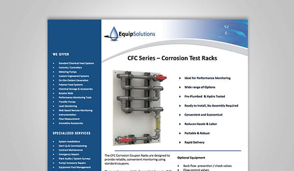 Corrosion Test Rack