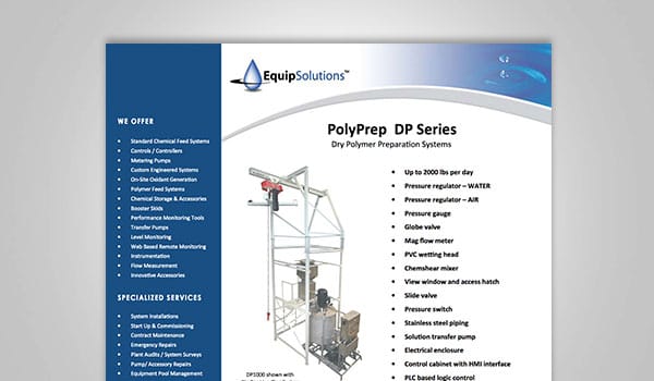 Dry Polymer Feed System