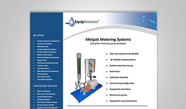 Metpak Metering System