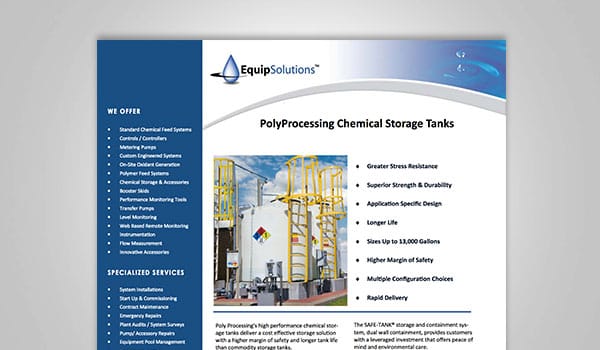 PolyProcessing Storage Tanks